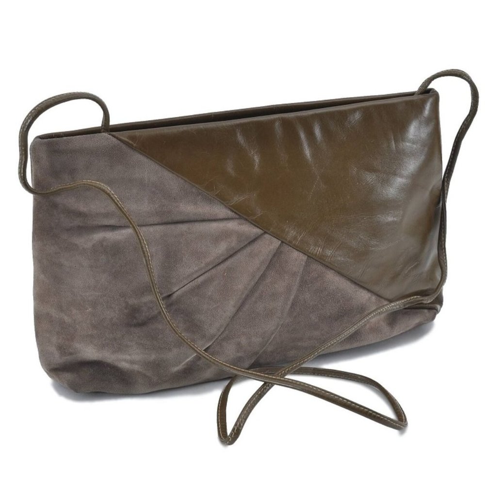 Salvatore Ferragamo Leather Suede Crossbody Bag💥PRICE DROP💥